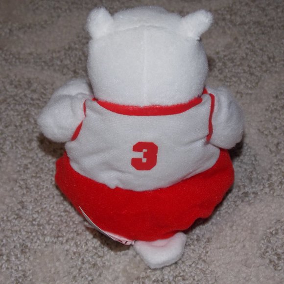 2004 Athens Olympics COCA COLA PLUSH POLAR BEAR in Coke Stash Can - Picture 8 of 12